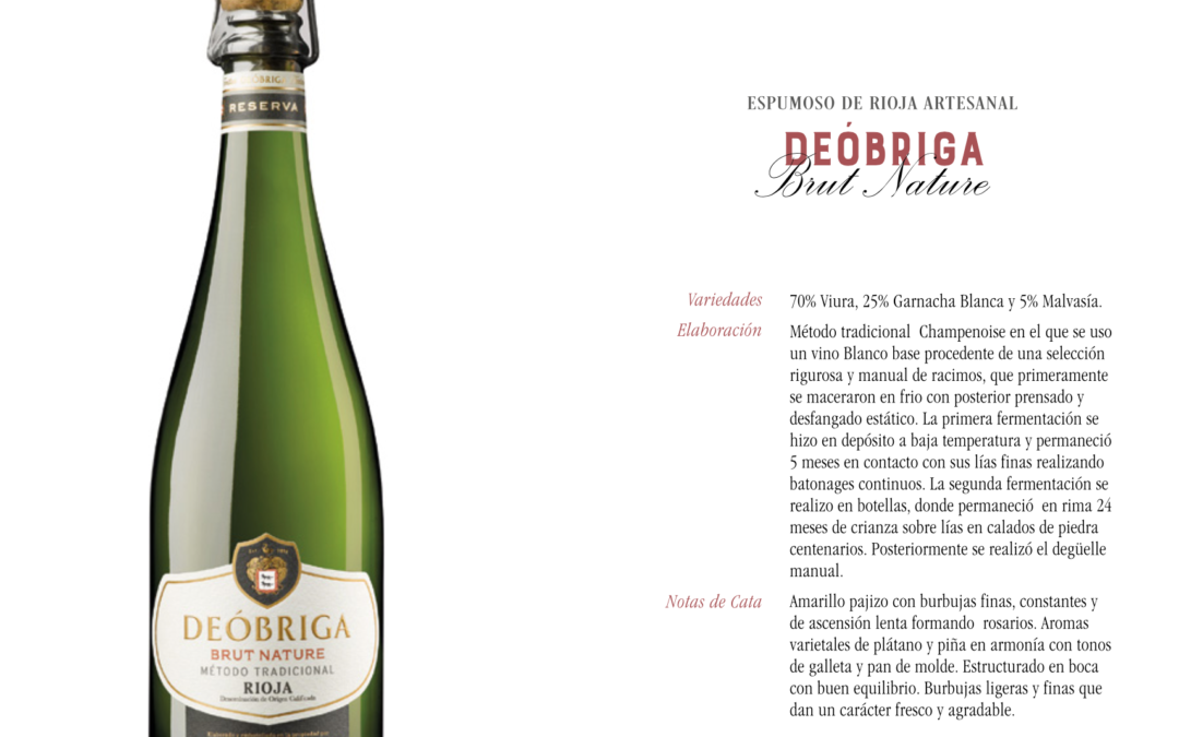 Brut Nature Reserva de Rioja Sparkling wine